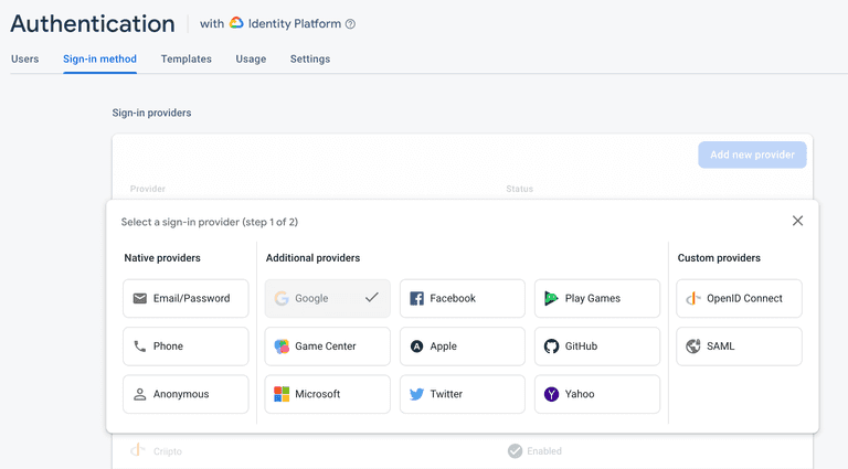 OIDC custom provider